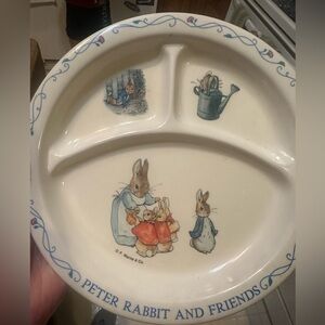 Peter Rabbit and Friends Divided Plate